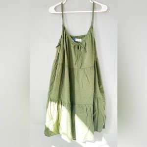 Old Navy Olive cami dress